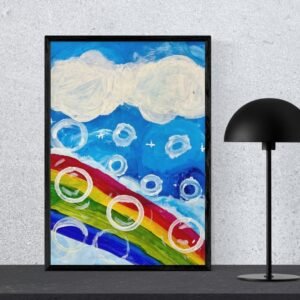 畫作<彩虹>